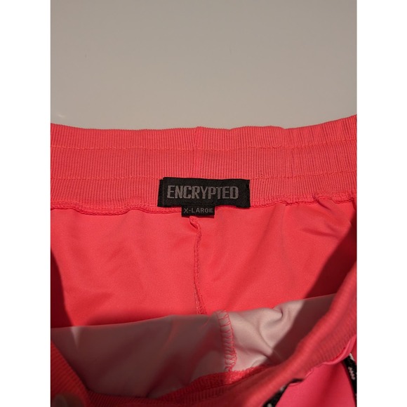 Vintage Encrypted Womens Pink Striped Color block Track Suit Size XL Drippin - Picture 13 of 16